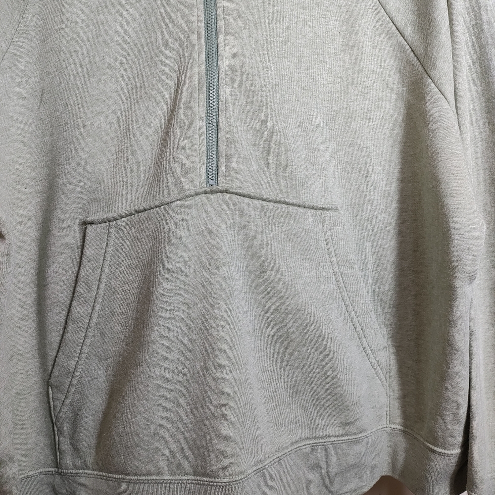 Nike Club Essentials Fleece Hoodie Size Large Green Activewear - Picture 2 of 9